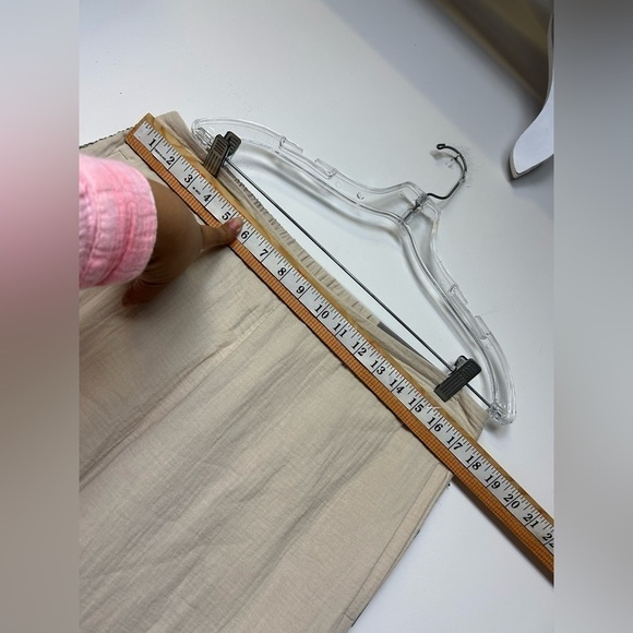 NWT SOFT SURROUNDINGS Lale Gauze pull on tan/Brown Cotton pants Size L Neutral - Picture 8 of 11